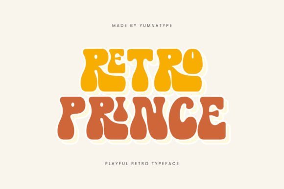 Retro Prince Font - Featured Image