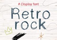 Retro Rock Font - Featured Image