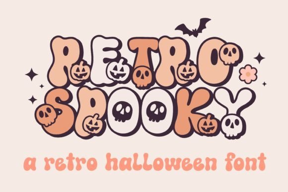 Retro Spooky Font - Featured Image