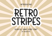 Retro Strip Font - Featured Image
