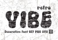 Retro Vibe Font - Featured Image
