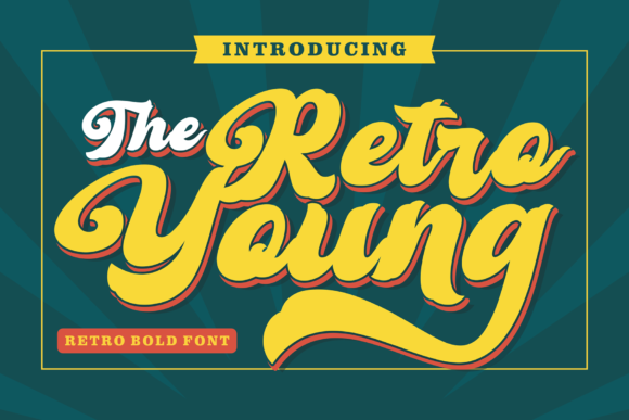 Retro Young Font - Featured Image