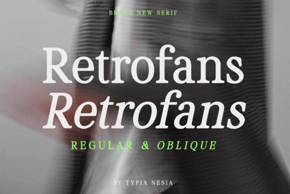 Retrofans Font - Featured Image