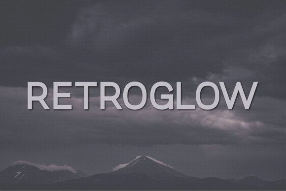 Retroglow Font - Featured Image