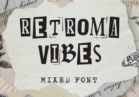 Retroma Vibes Font - Featured Image