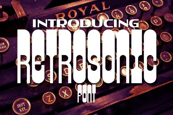 Retrosonic Font - Featured Image