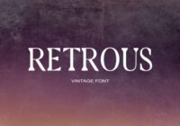 Retrous Font - Featured Image
