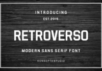 Retroverso Font - Featured Image