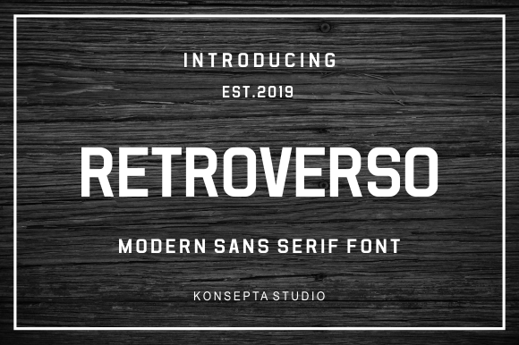 Retroverso Font - Featured Image