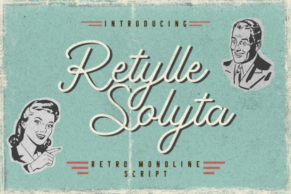 Retylle Solyta Script Font - Featured Image