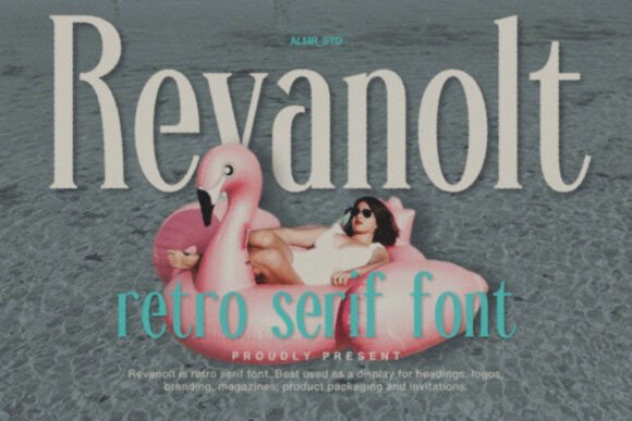 Revanolt Font - Featured Image