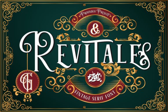 Revitale Font - Featured Image