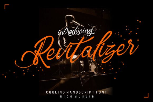 Revitalizer Font - Featured Image