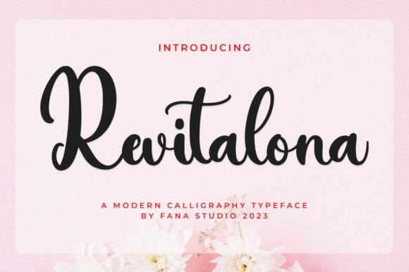 Revitalona Font - Featured Image