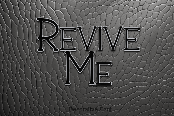 Revive Me Font - Featured Image