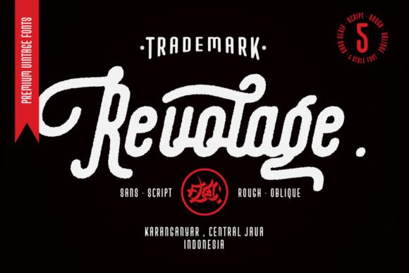 Revolage Font - Featured Image