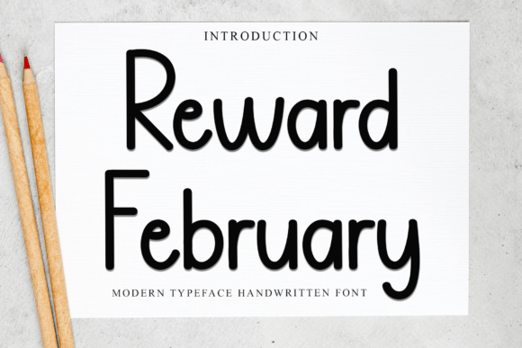 Reward February Font - Featured Image