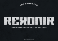 Rexonir Font - Featured Image