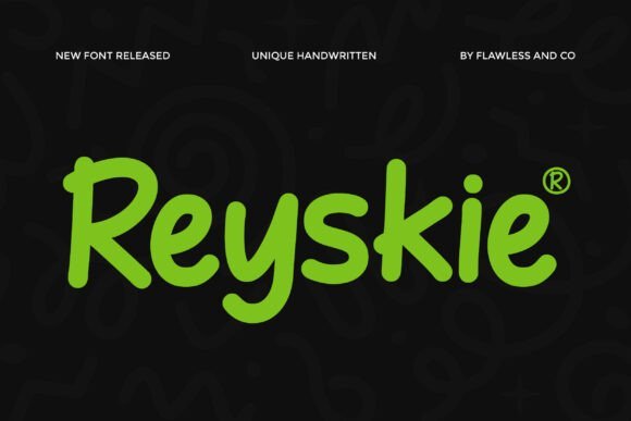 Reyskie Font - Featured Image
