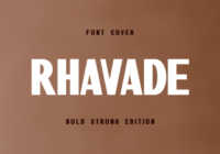 Rhavade Font - Featured Image