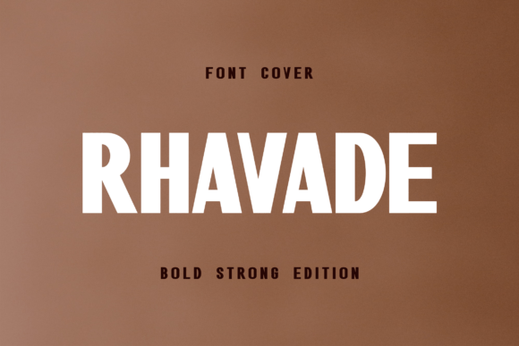 Rhavade Font - Featured Image