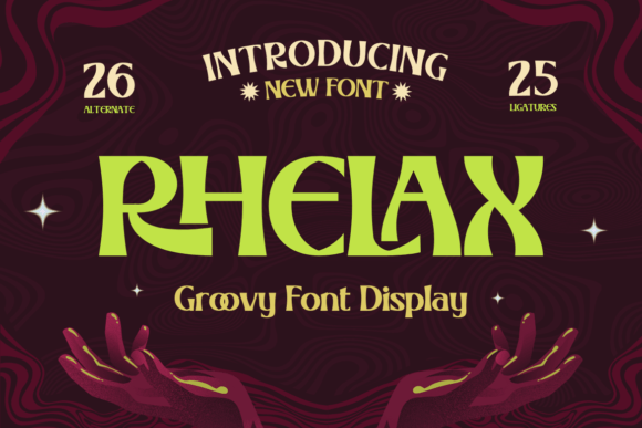 Rhelax Font - Featured Image