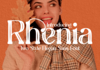 Rhenia Font - Featured Image