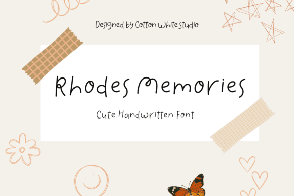 Rhodes Memories Font - Featured Image