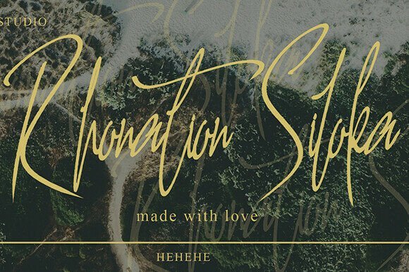 Rhonation Syloka Font - Featured Image