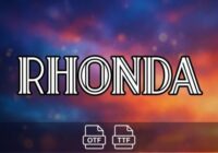 Rhonda Font - Featured Image