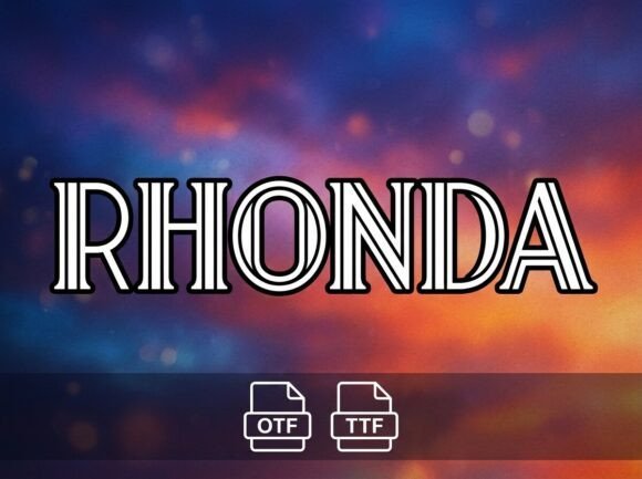 Rhonda Font - Featured Image