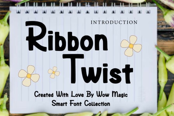 Ribbon Twist Font - Featured Image