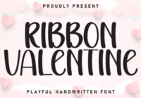 Ribbon Valentine Font - Featured Image