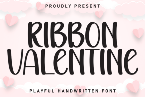 Ribbon Valentine Font - Featured Image