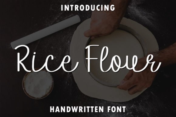 Rice Flour Font - Featured Image