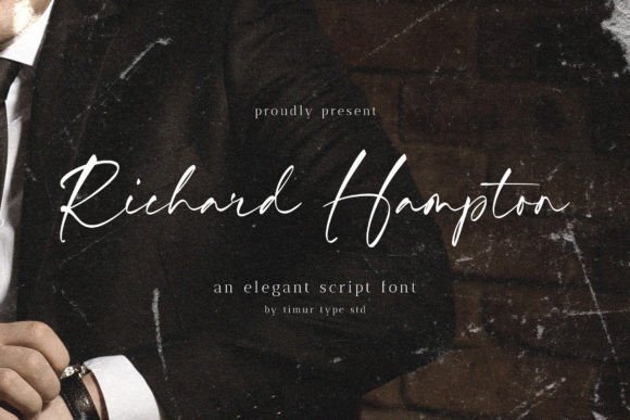Richard Hampton Font - Featured Image