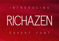 Richazen Font - Featured Image