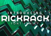 Rickrack Font - Featured Image