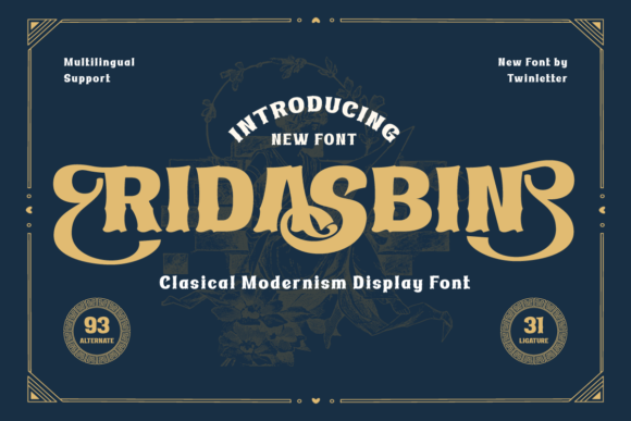 Ridasbin Font - Featured Image