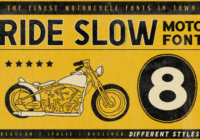 Ride Slow Font - Featured Image