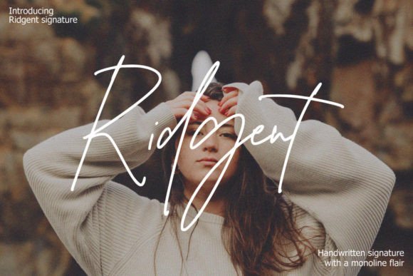Ridgent Font - Featured Image