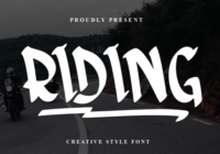 Riding Font - Featured Image