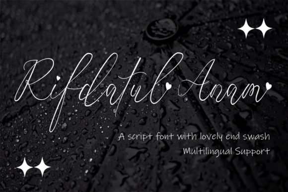 Rifdatul Anam Font - Featured Image