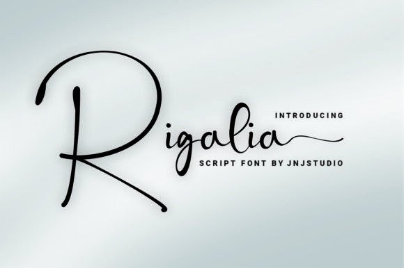 Rigalia Font - Featured Image