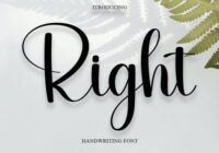 Right Font - Featured Image