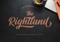 Rightland Font - Featured Image