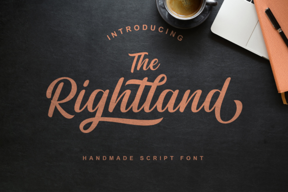 Rightland Font - Featured Image