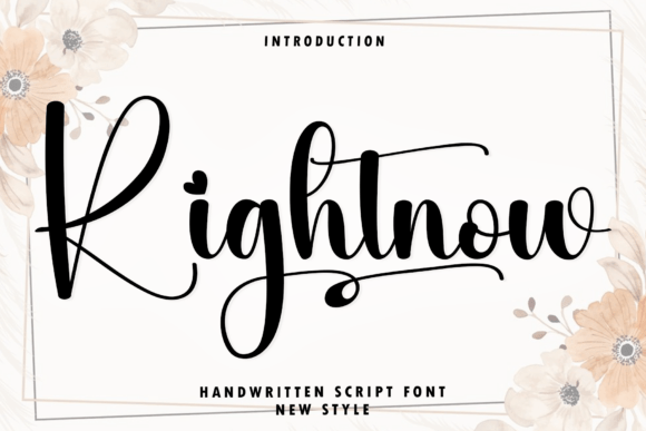 Rightnow Font - Featured Image
