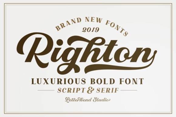 Righton Font - Featured Image
