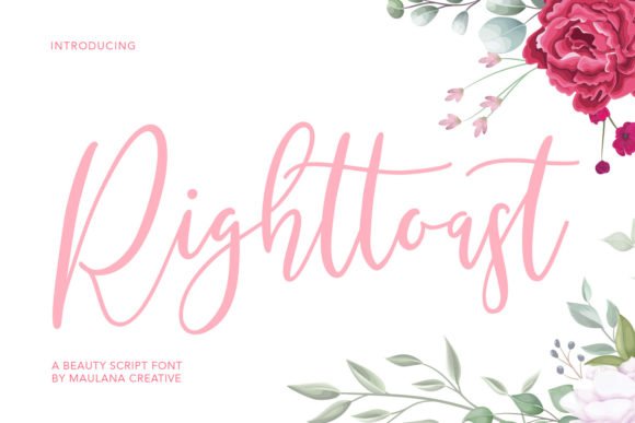 Righttoast Font - Featured Image